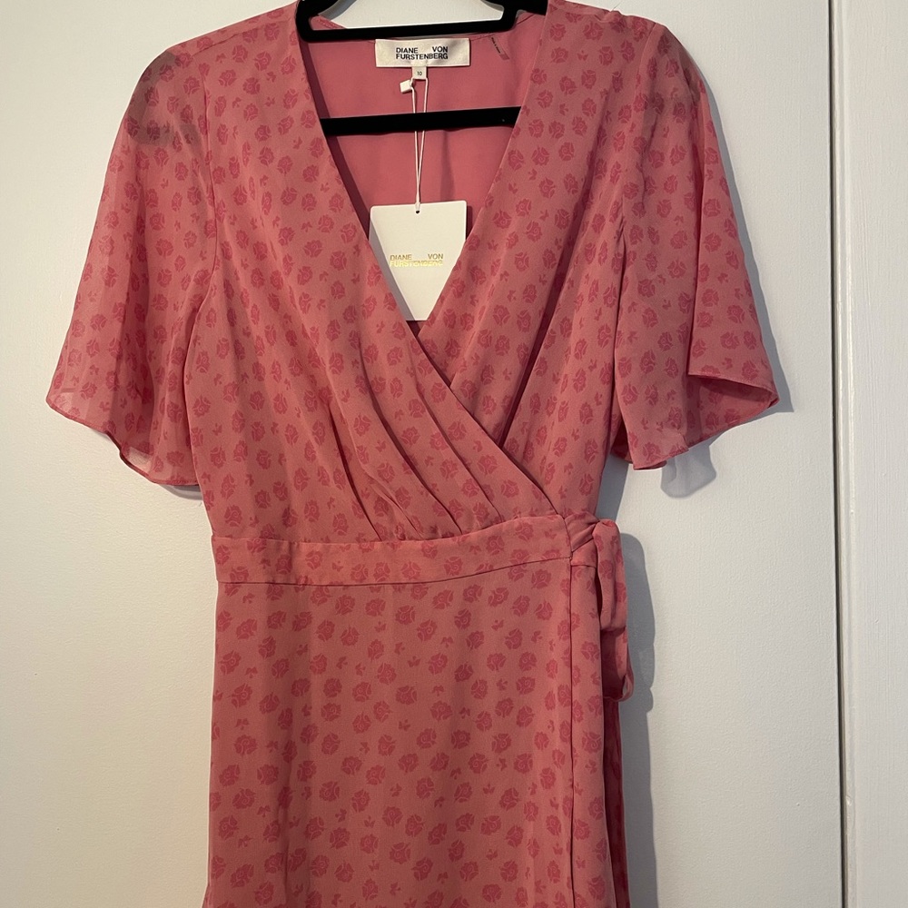 Diane Von Furstenberg size 10 wrap dress - Picture 1 of 2